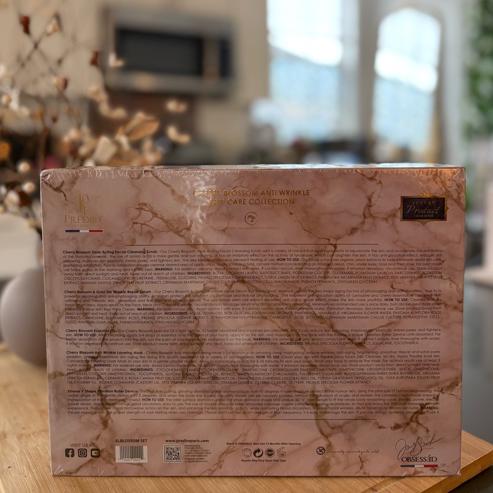 [NWT] Prédiré Paris Cherry Blossom Luxury Skincare Gift Set - Picture 10 of 15
